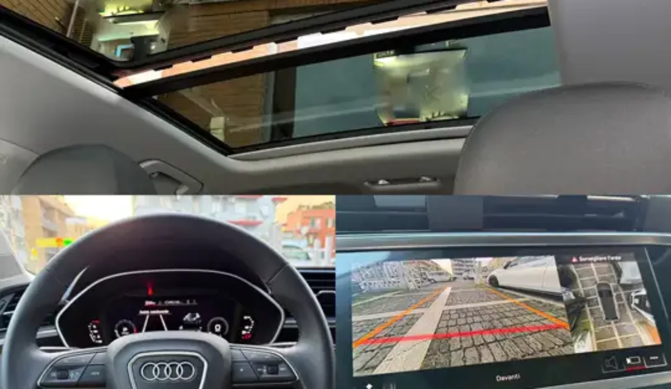 Audi Q3 35tfsi S line + Identity Black