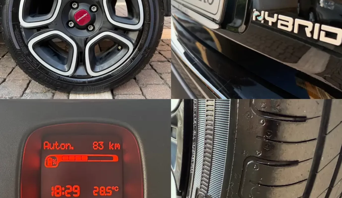 Fiat Panda FireFly Hybrid Red