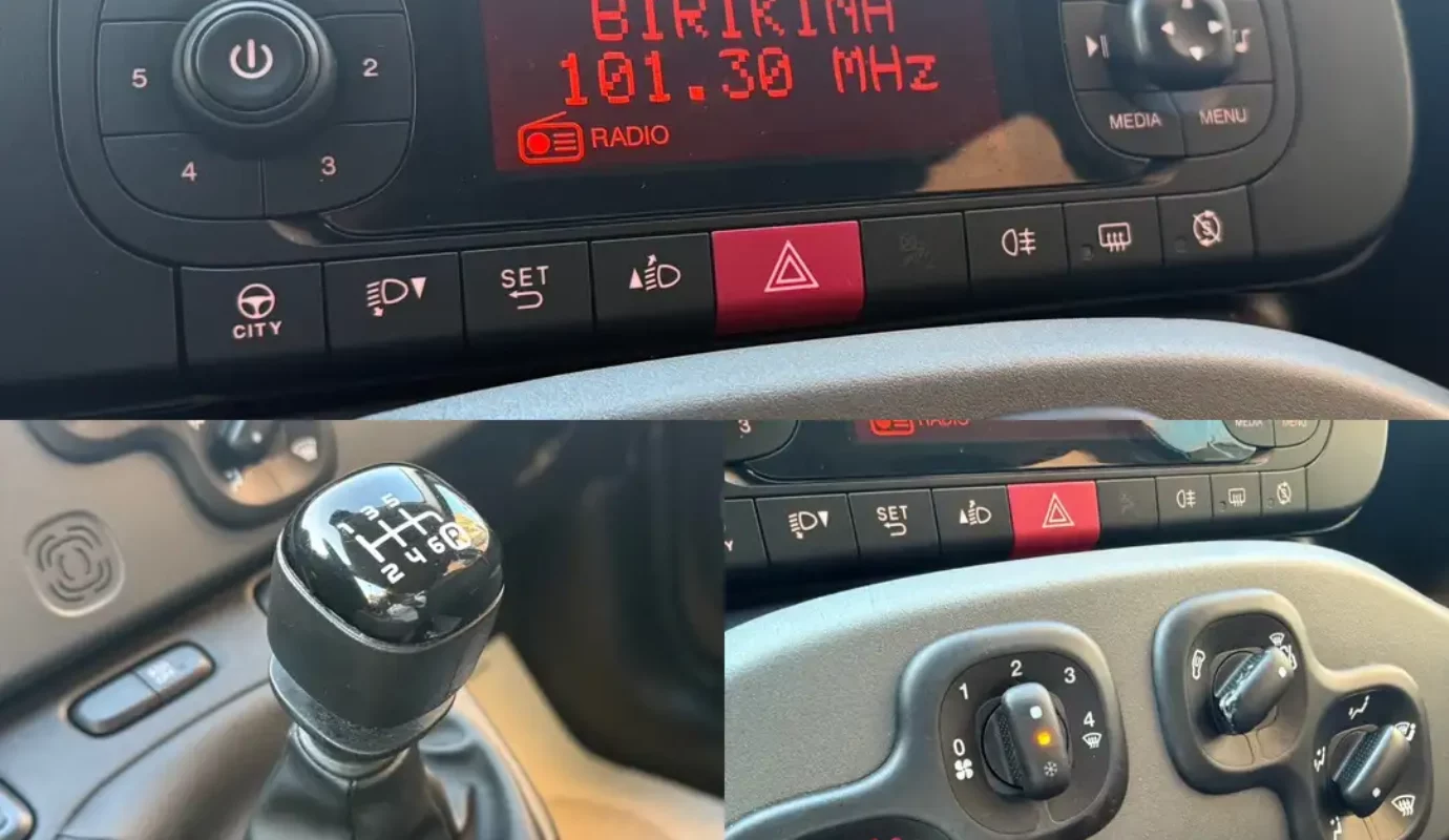 Fiat Panda FireFly Hybrid Red