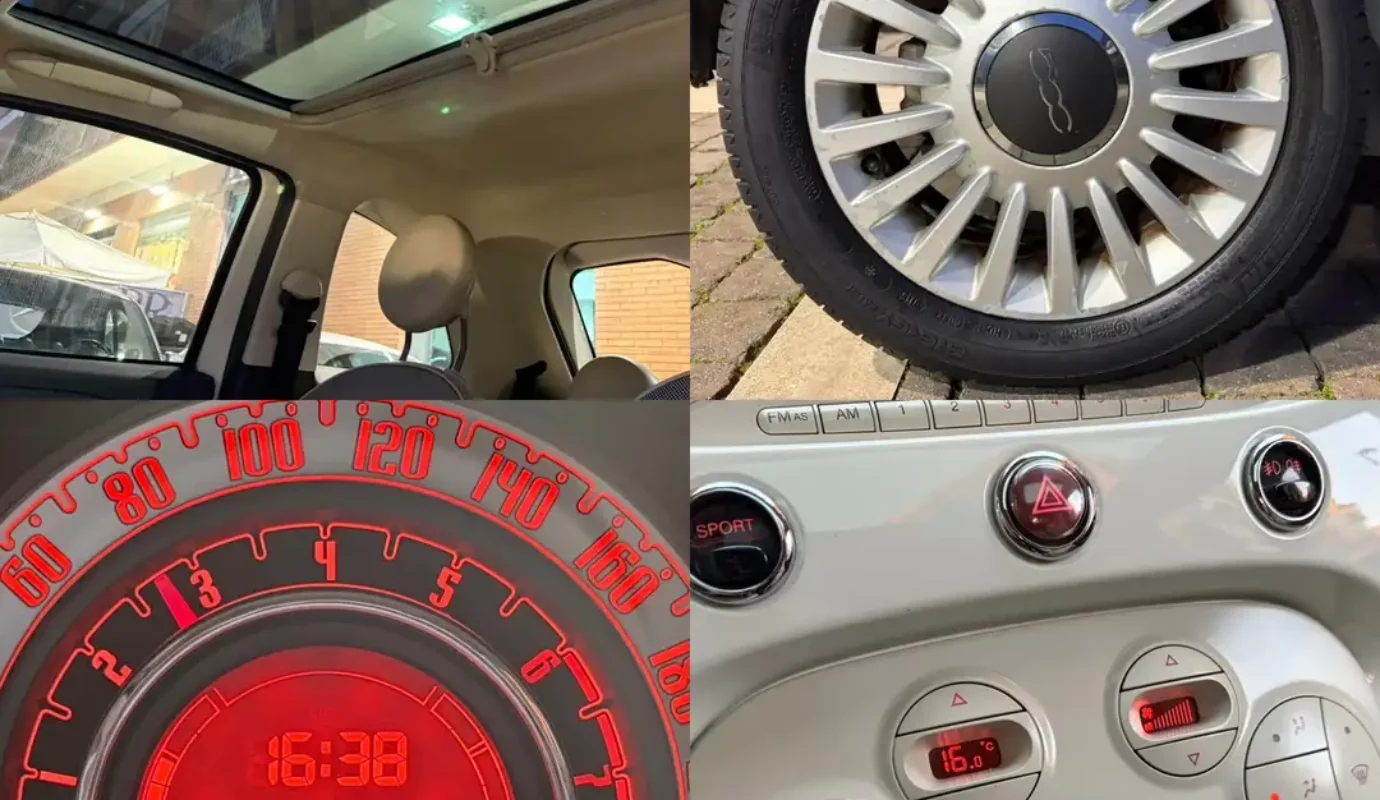 Fiat 500 Lounge 1.4 16v 100cv